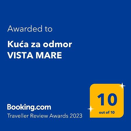 Kuca Za Odmor Vista Mare Villa Marinici  Kültér fotó
